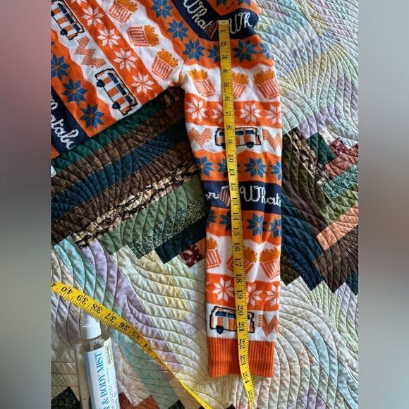 WHATABURGER Ugly Christmas Sweater Size L - Picture 12 of 12